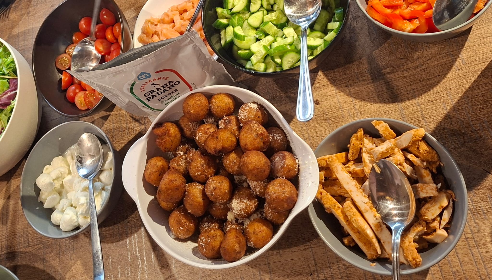 Crispy potato balls