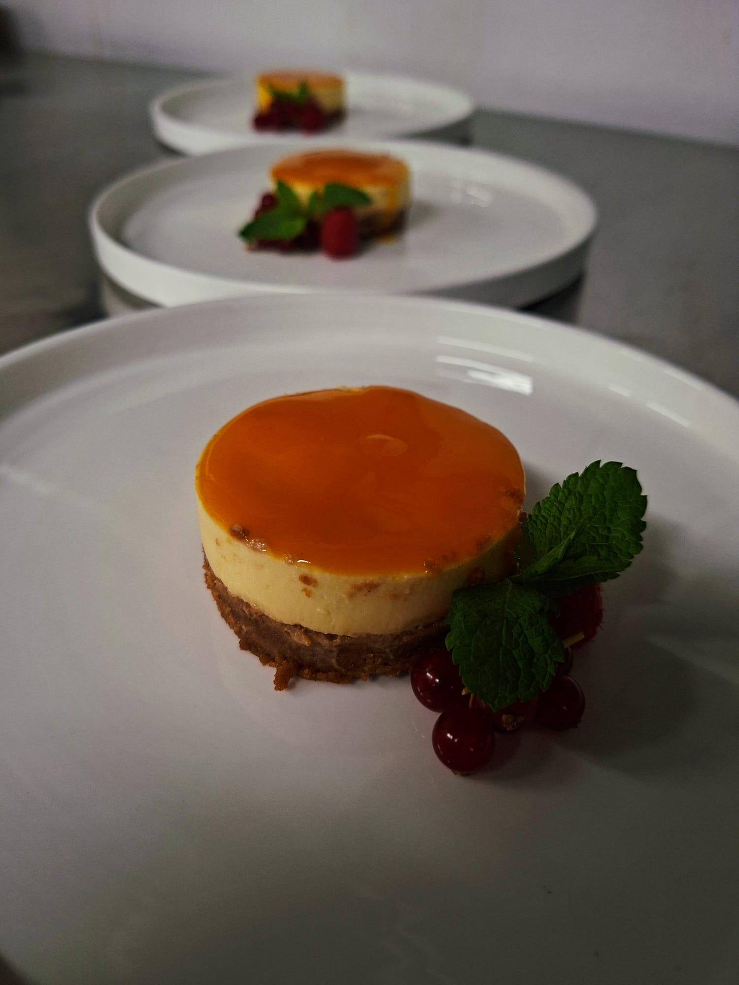 Mango cheesecake
